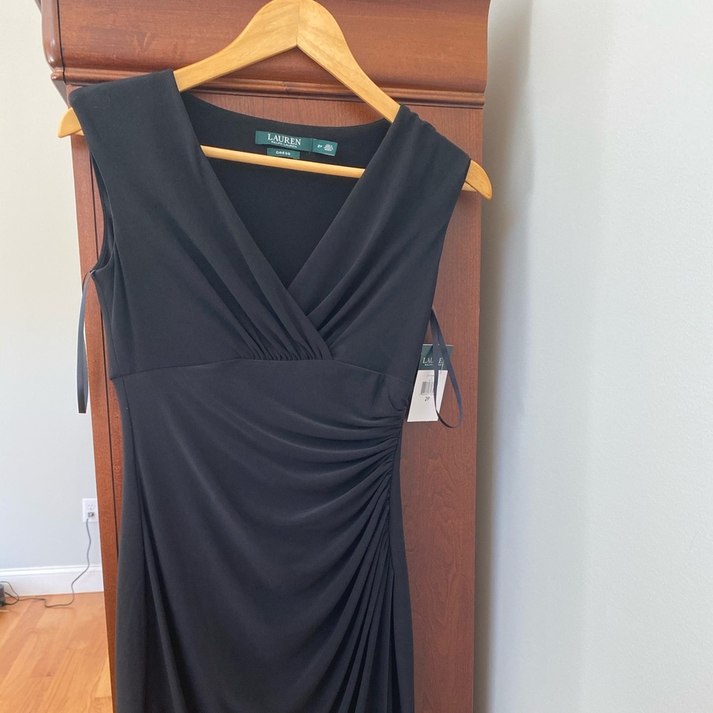 Lauren Ralph Lauren 2P little black dress - new - Picture 2 of 3